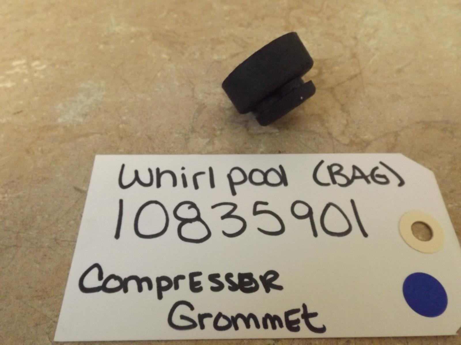 WHIRLPOOL REFRIGERATOR 10835901 COMPRESSOR GROMMET (NEW)