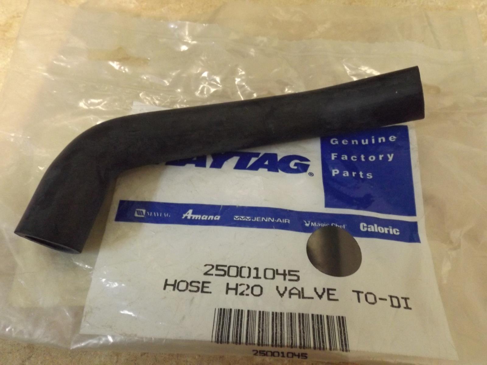 WHIRLPOOL WASHER 25001045 HOSE H20 VALVE TO D (NEW)
