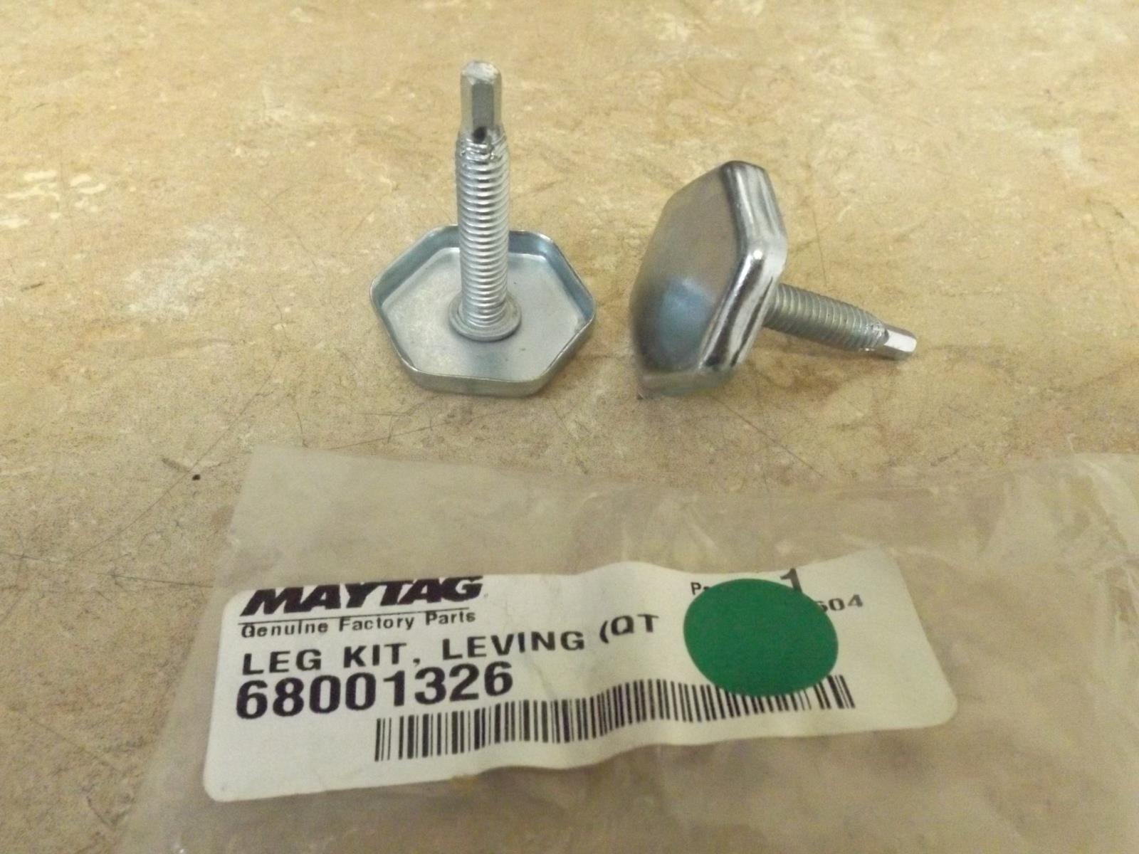 MAYTAG DRYER 68001326 LEG KIT LEVING (NEW)