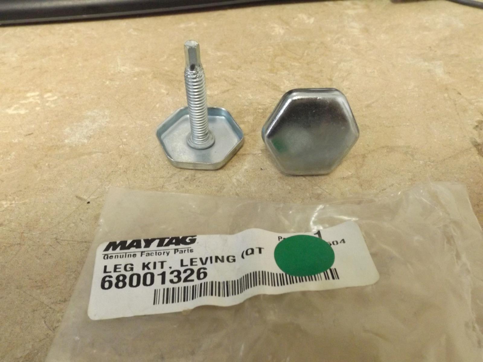 MAYTAG DRYER 68001326 LEG KIT LEVING (NEW)