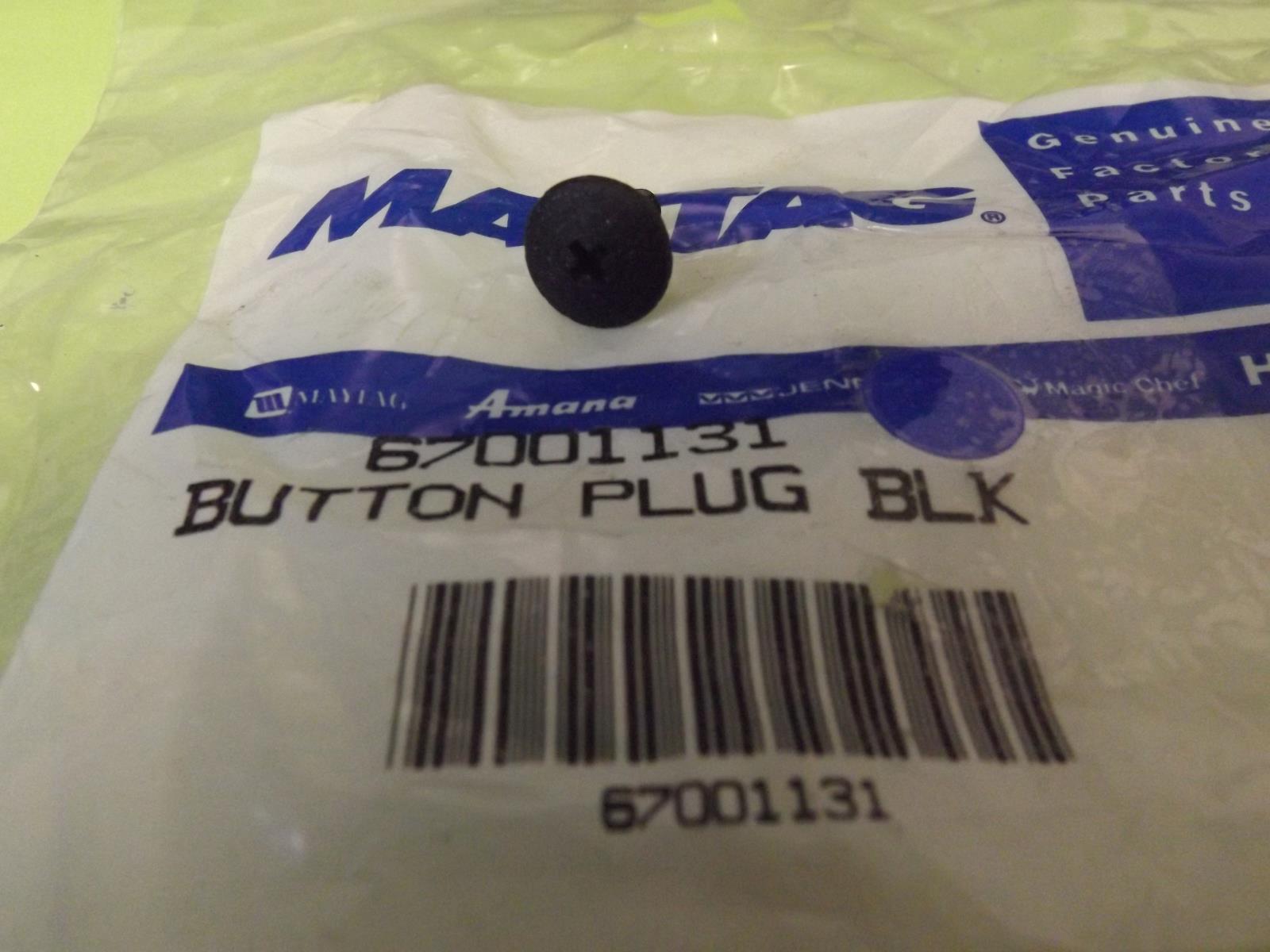 Whirlpool Refrigerator 67001131 Button Plug (New)