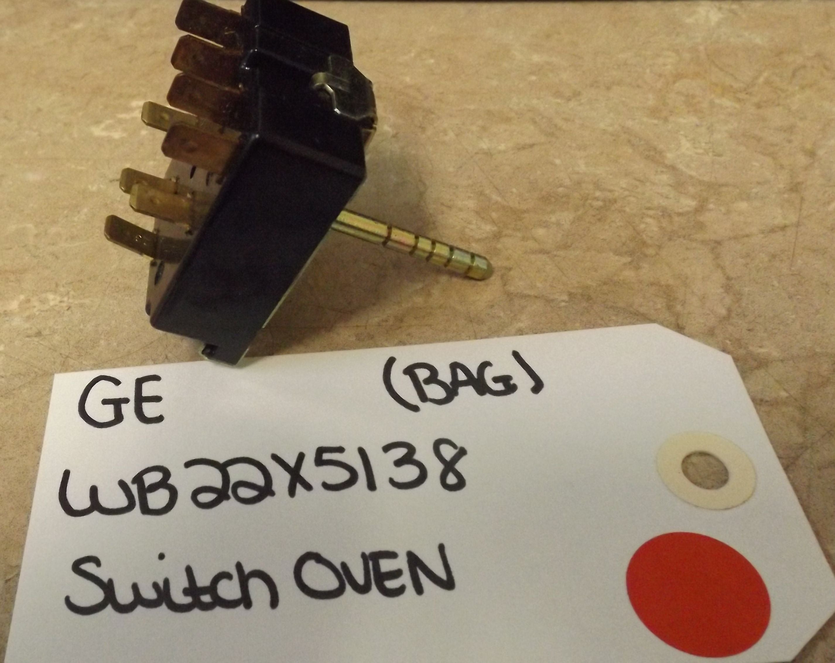 GE STOVE WB22X5138 SWITCH OVEN (NEW)