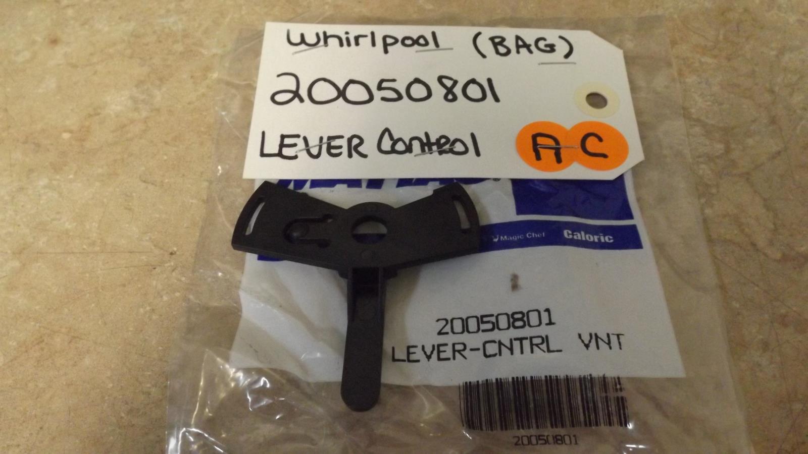 WHIRLPOOL  AIR CONDITIONER 20050801 LEVER CONTROL  (NEW)