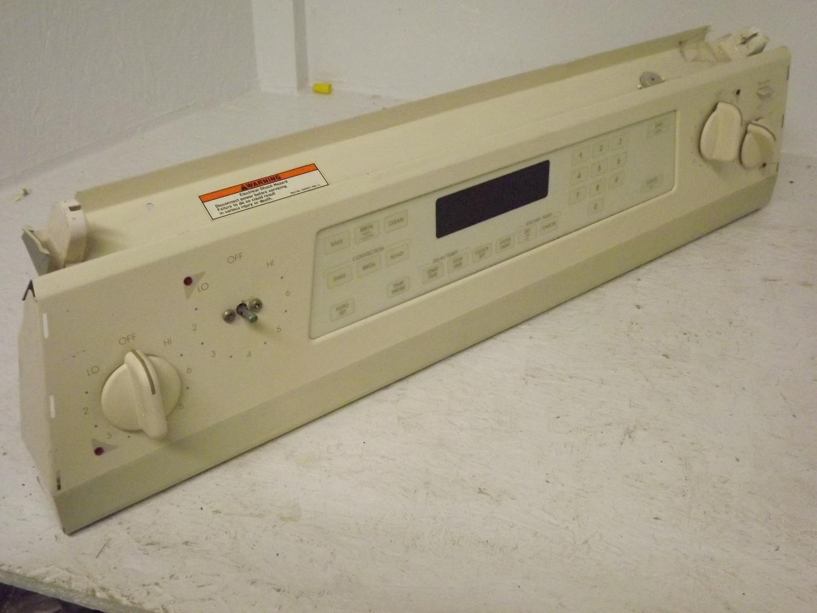 KITCHEN AID OVEN  9754256PW 9782244CW 9750638 9750641 Panel, Control used part