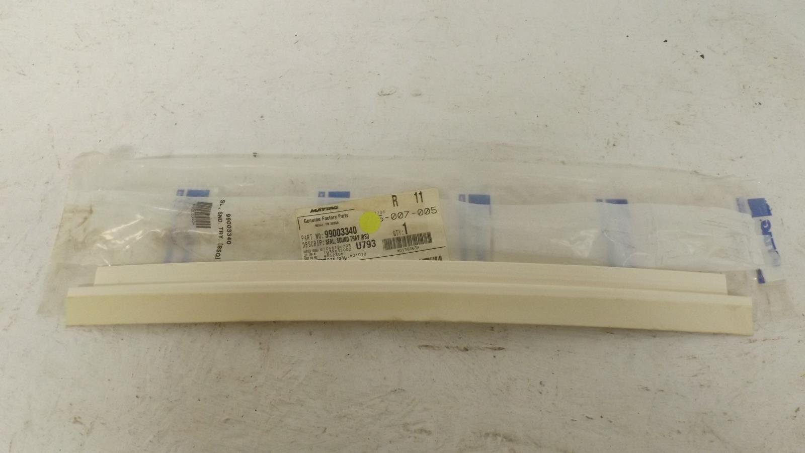 WHIRLPOOL DISHWASHER 99003340 SEAL SOUND TRAY BSQ