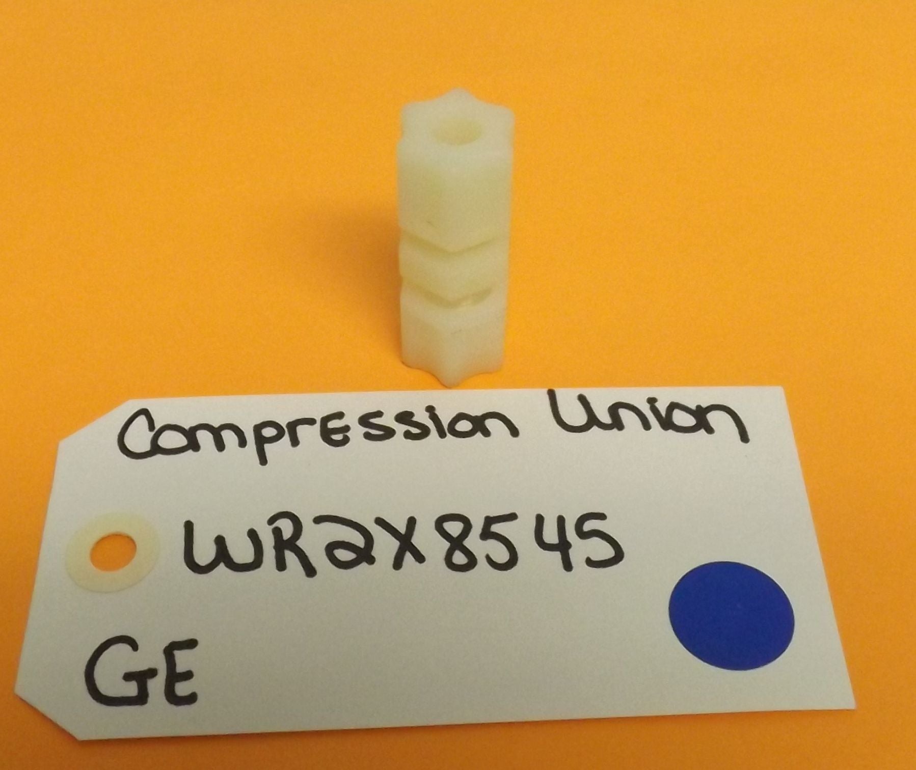 GE REFRIGERATOR WR2X8545 COMPRESSION UNION (NEW)