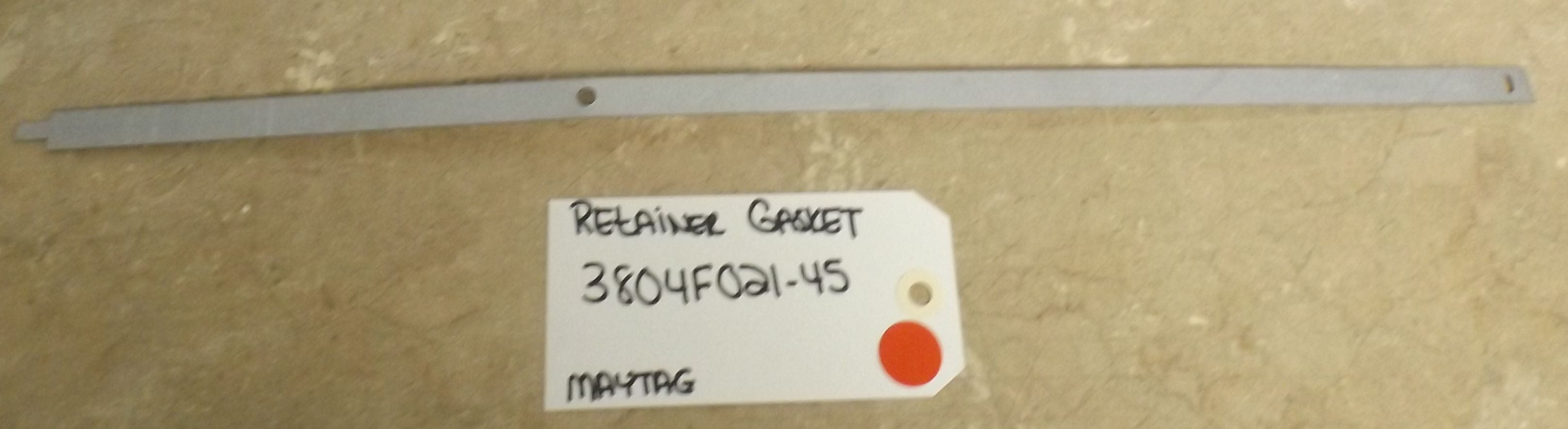 MAYTAG STOVE 3804F021-45 GLASS RETAINER GASKET