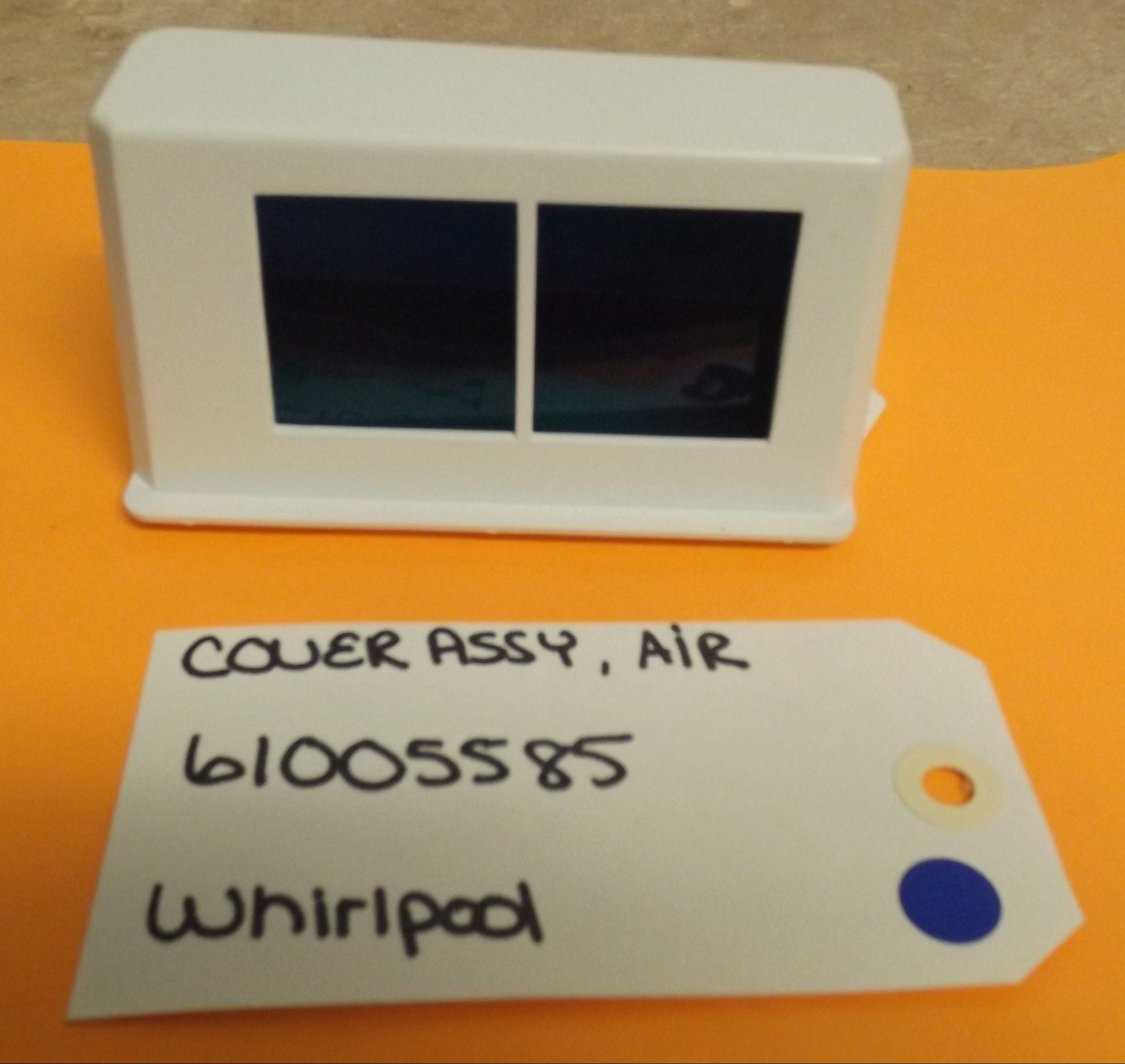 WHIRLPOOL REFRIGERATOR 61005585 COVER ASSY AIR RET (NEW)