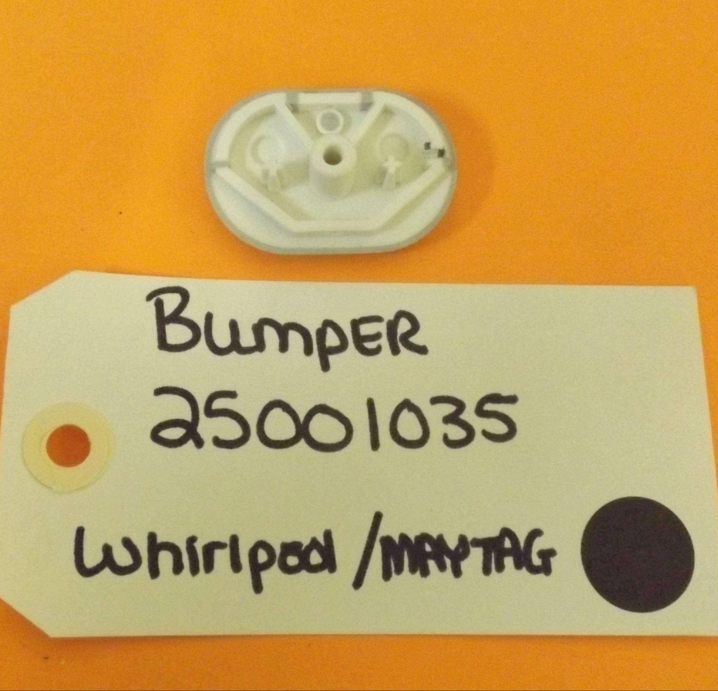 WHIRLPOOL MAYTAG WASHER 25001035 BUMPER (NEW)