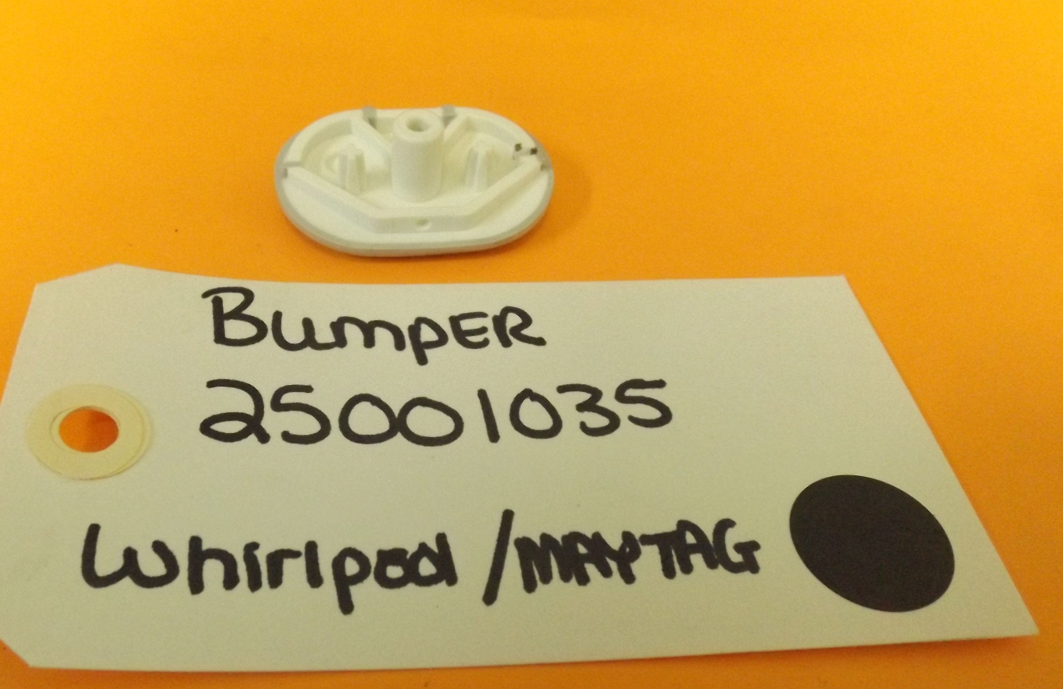 WHIRLPOOL MAYTAG WASHER 25001035 BUMPER (NEW)
