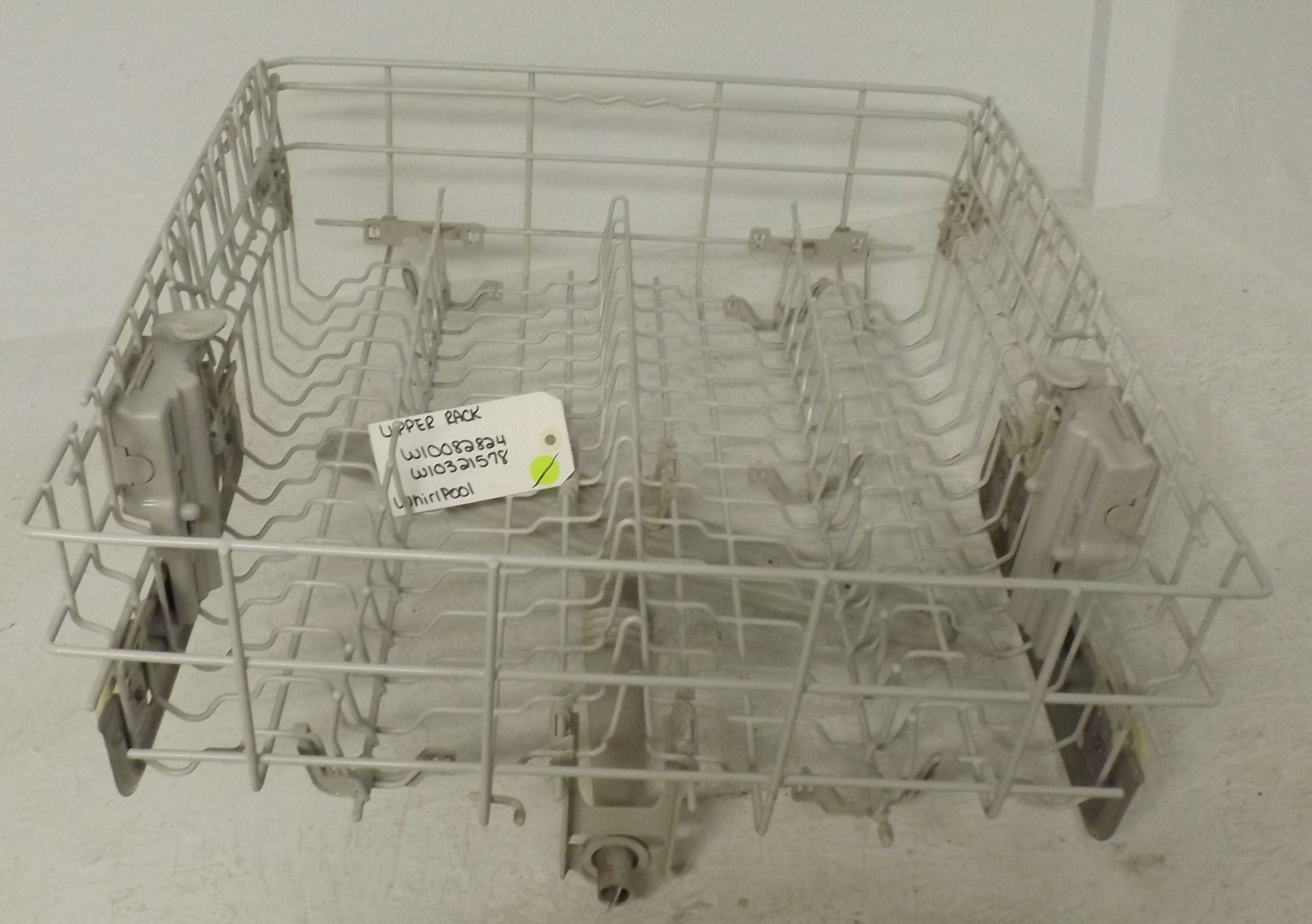 WHIRLPOOL DISHWASHER W10082824 W10321578 UPPER RACK (USED)