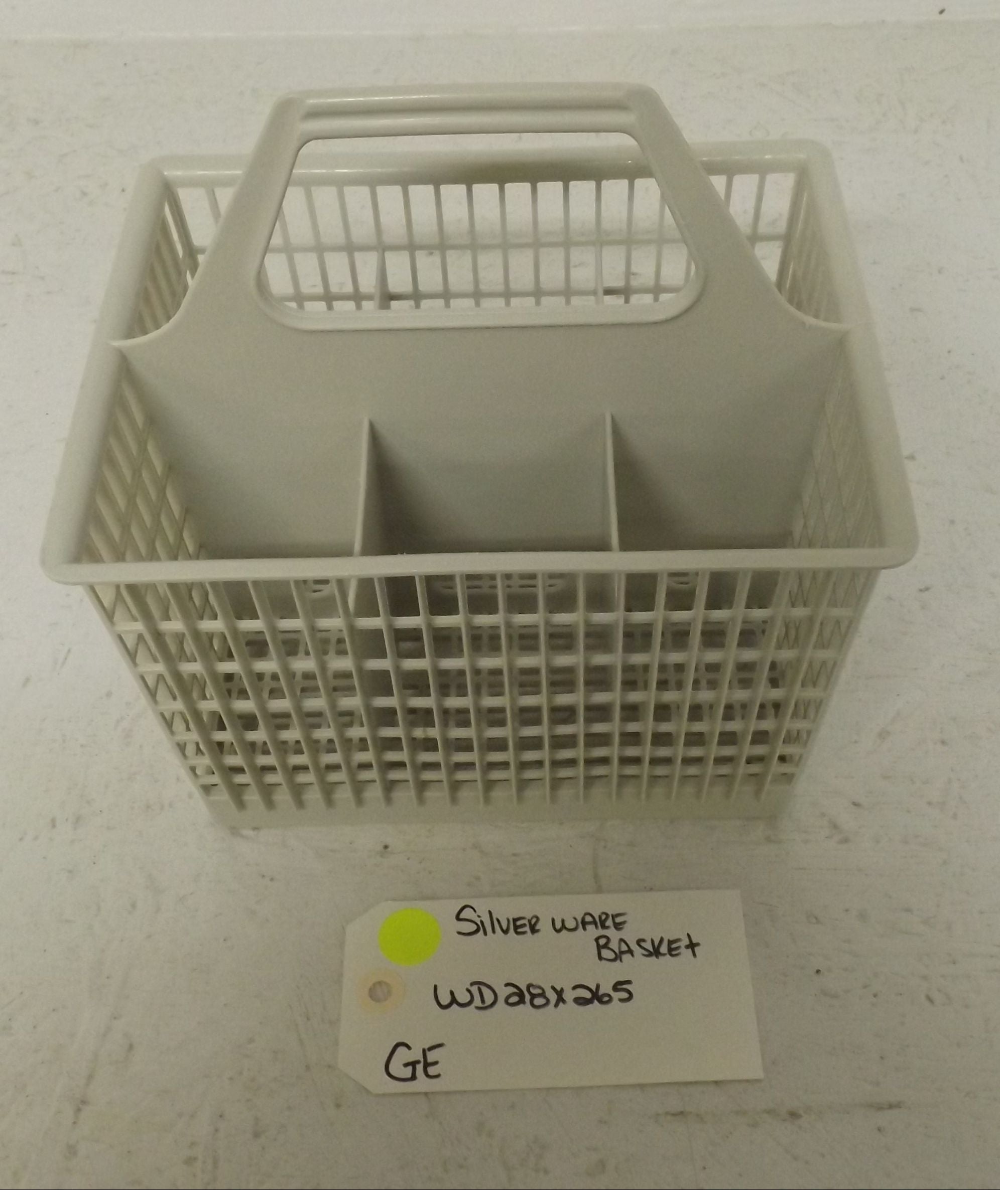 GE DISHWASHER WD28X265 SILVERWARE BASKET (USED)