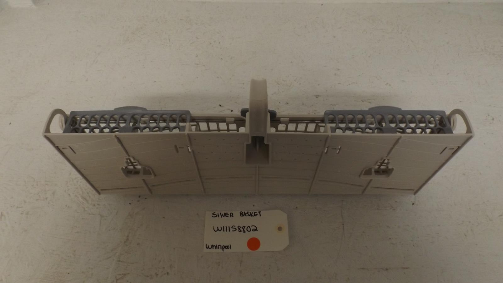 WHIRLPOOL DISHWASHER W11158802 SILVERWARE BASKET (USED)