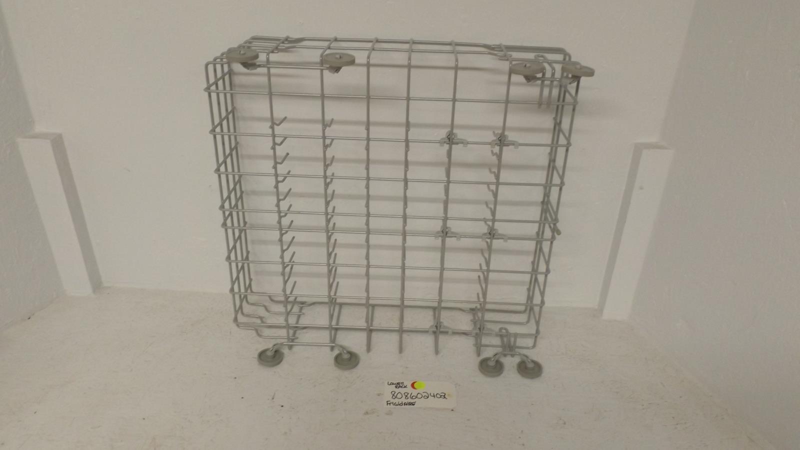 FRIGIDAIRE DISHWASHER 808602402 LOWER RACK (USED)