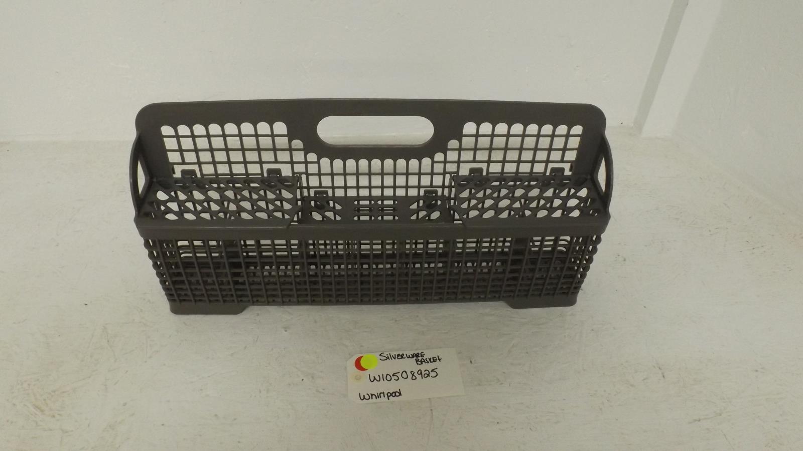 WHIRLPOOL DISHWASHER W10508925 SILVERWARE BASKET (USED)