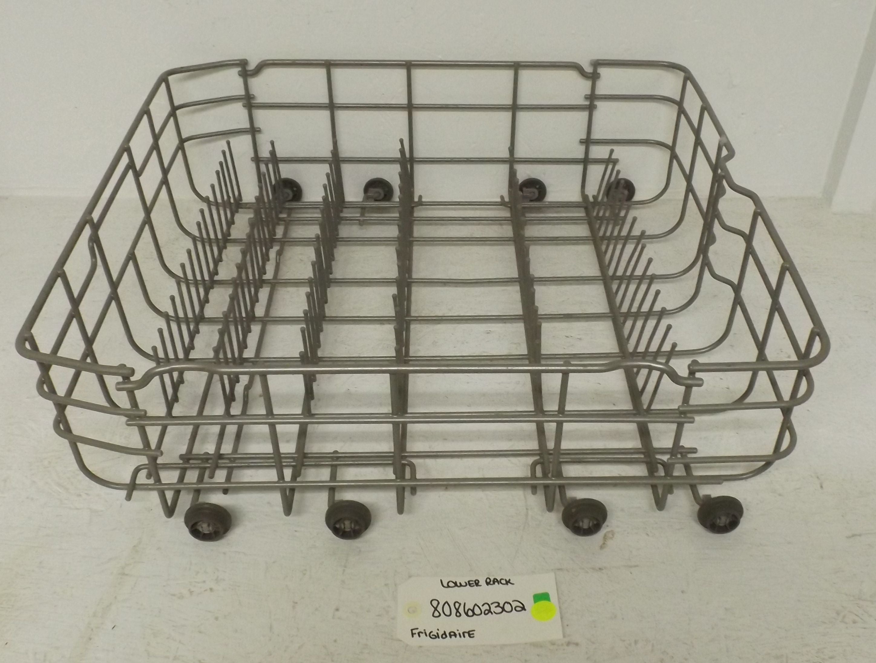FRIGIDAIRE DISHWASHER 808602302 LOWER RACK (USED)