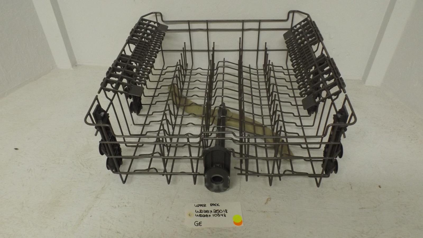GE DISHWASHER WD28X25018 WD28X10348 UPPER RACK (USED)