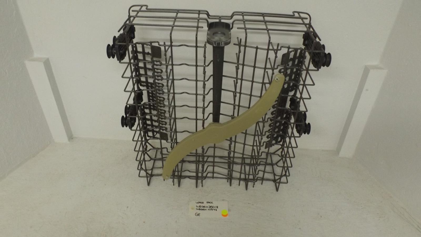 GE DISHWASHER WD28X25018 WD28X10348 UPPER RACK (USED)