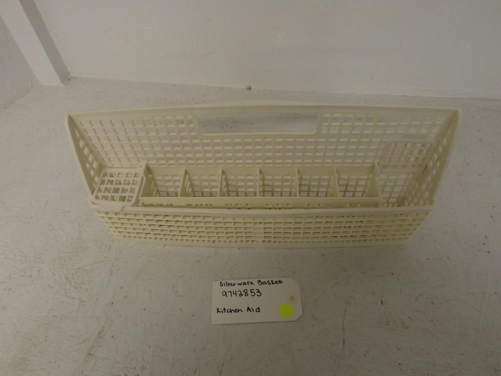 Kitchen Aid Dishwasher 9742853 Silverware Basket (Used)