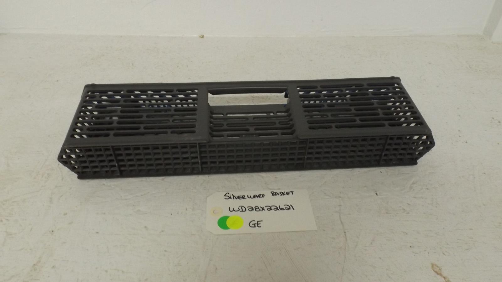GE DISHWASHER WD28X22621 SILVERWARE BASKET (USED)