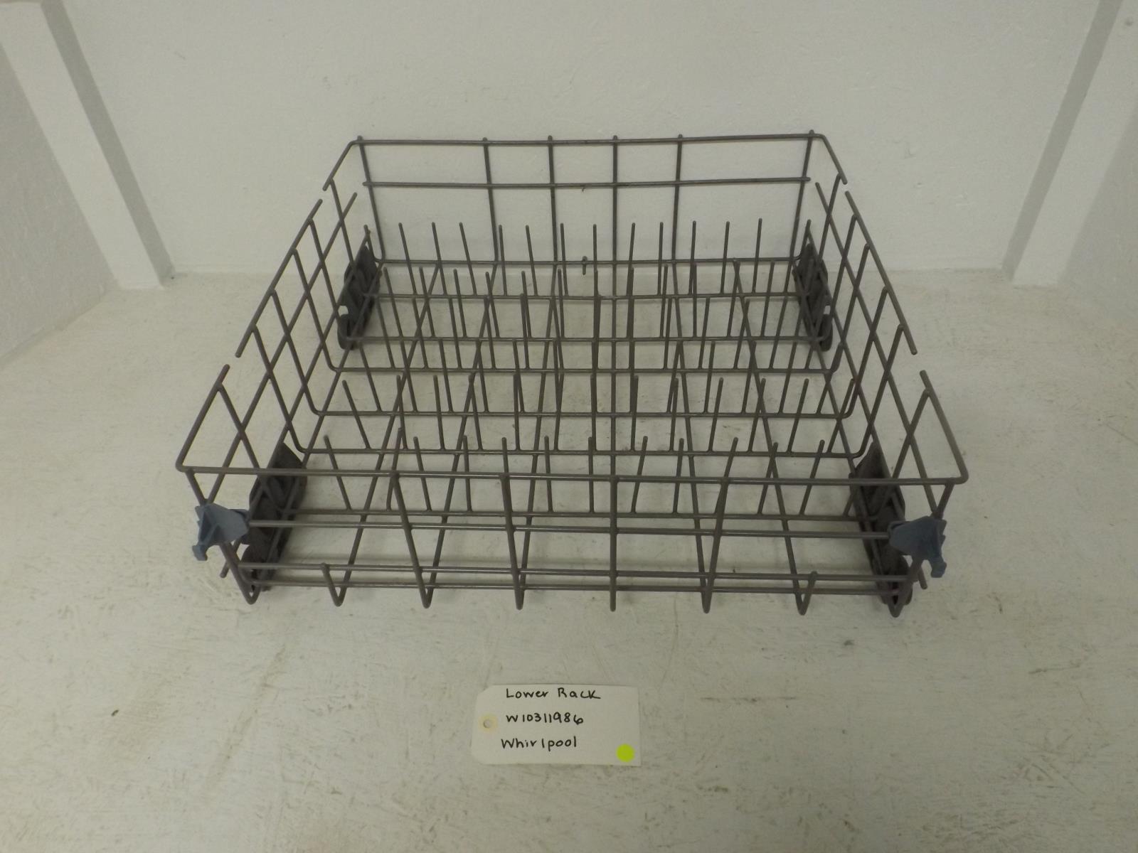 Whirlpool Dishwasher W10311986  W10380384 Lower Rack (Used)