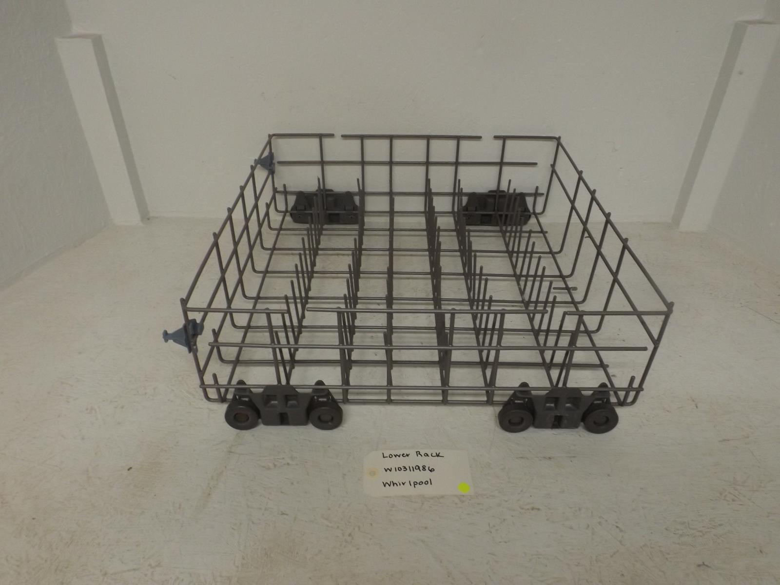 Whirlpool Dishwasher W10311986  W10380384 Lower Rack (Used)
