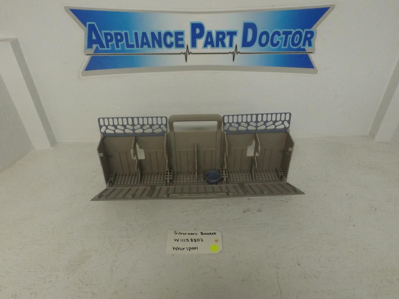 Whirlpool Dishwasher W11158802 Silverware Basket (Used)