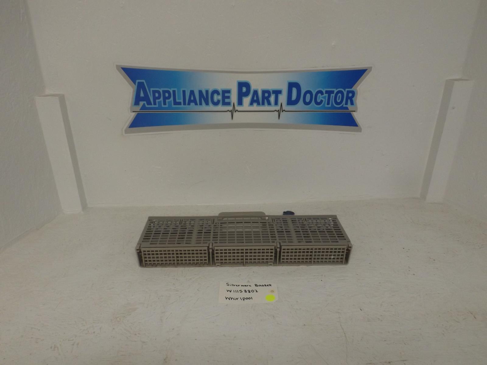 Whirlpool Dishwasher W11158802 Silverware Basket (Used)
