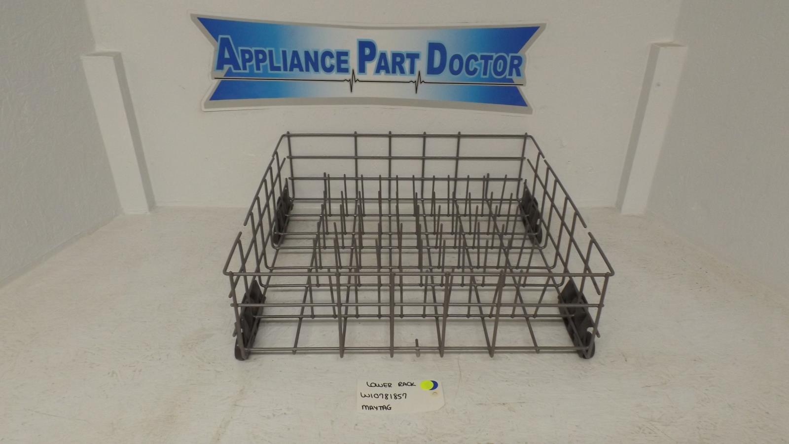 MAYTAG DISHWASHER W10781857 LOWER RACK (USED)