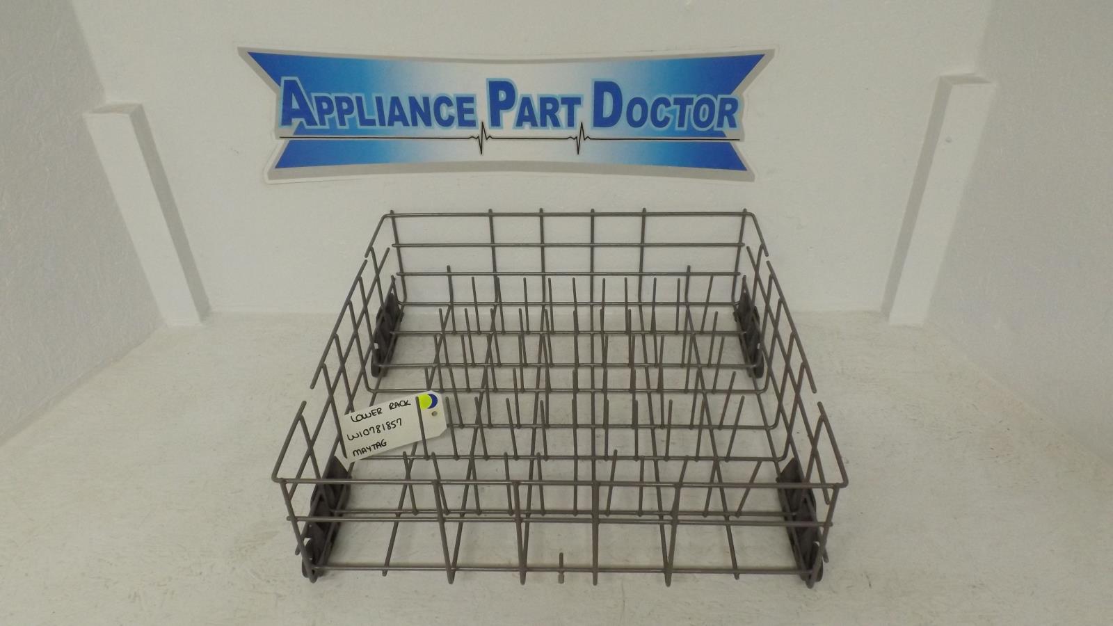 MAYTAG DISHWASHER W10781857 LOWER RACK (USED)