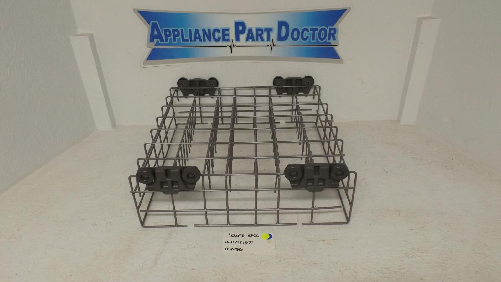 MAYTAG DISHWASHER W10781857 LOWER RACK (USED)