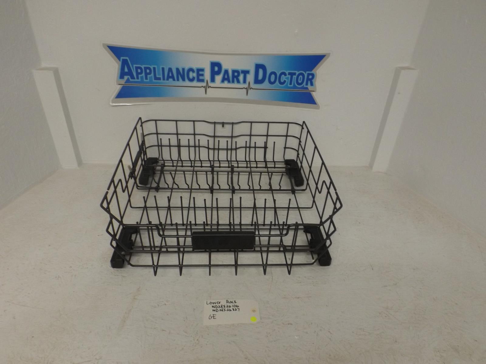 GE Dishwasher WD28X26106 WD28X22827 Lower Rack (Used)