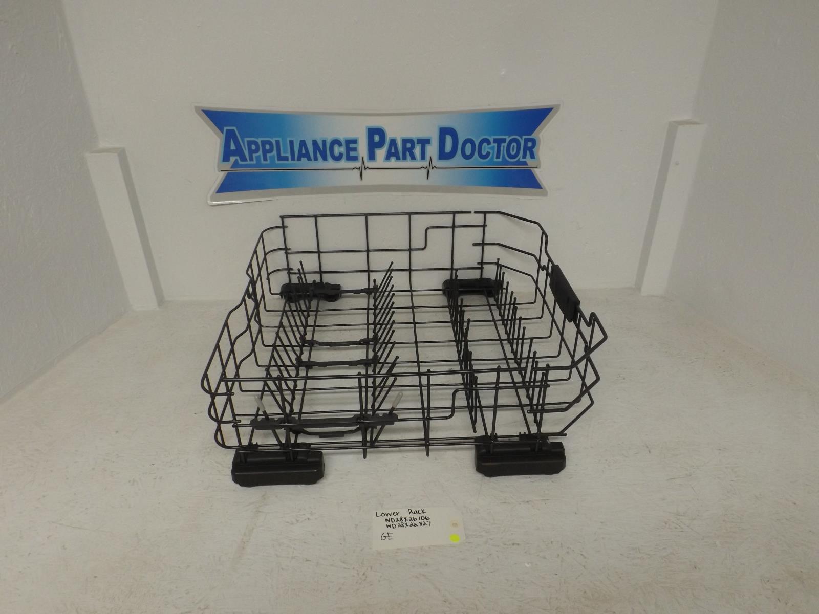 GE Dishwasher WD28X26106 WD28X22827 Lower Rack (Used)