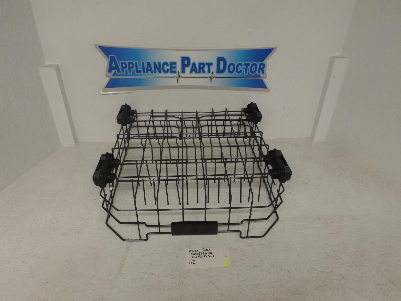 GE Dishwasher WD28X26106 WD28X22827 Lower Rack (Used)