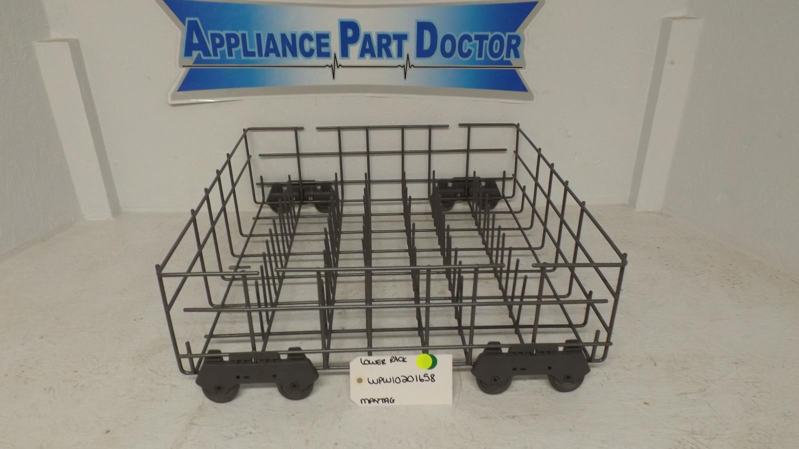 MAYTAG DISHWASHER WPW10201658 LOWER RACK (USED)
