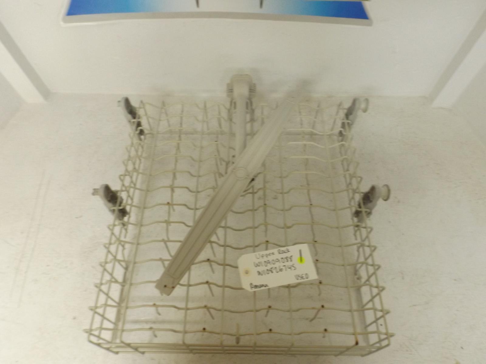 Amana Dishwasher Dishrack, Upper W10909088 W10826745 Used