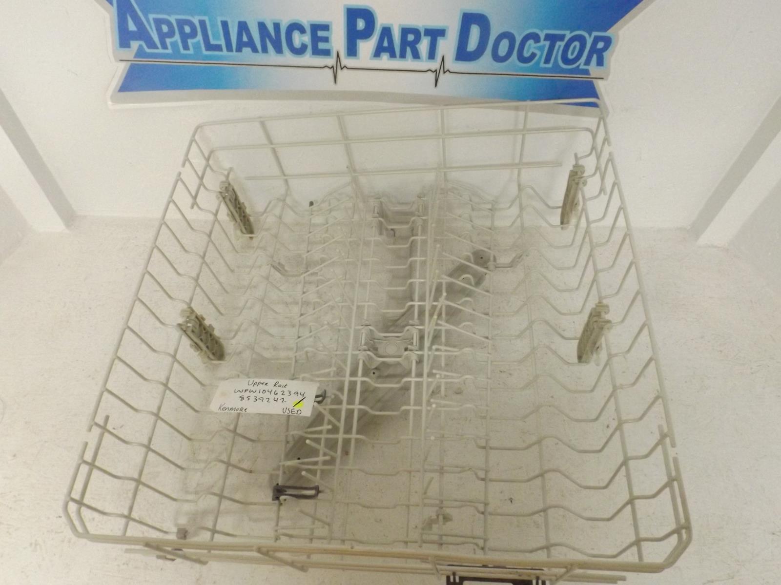 Kenmore Dishwasher Dishrack, Upper WPW10462394 8539242 Used
