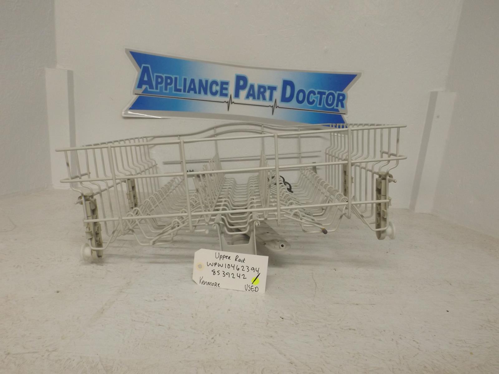 Kenmore Dishwasher Dishrack, Upper WPW10462394 8539242 Used