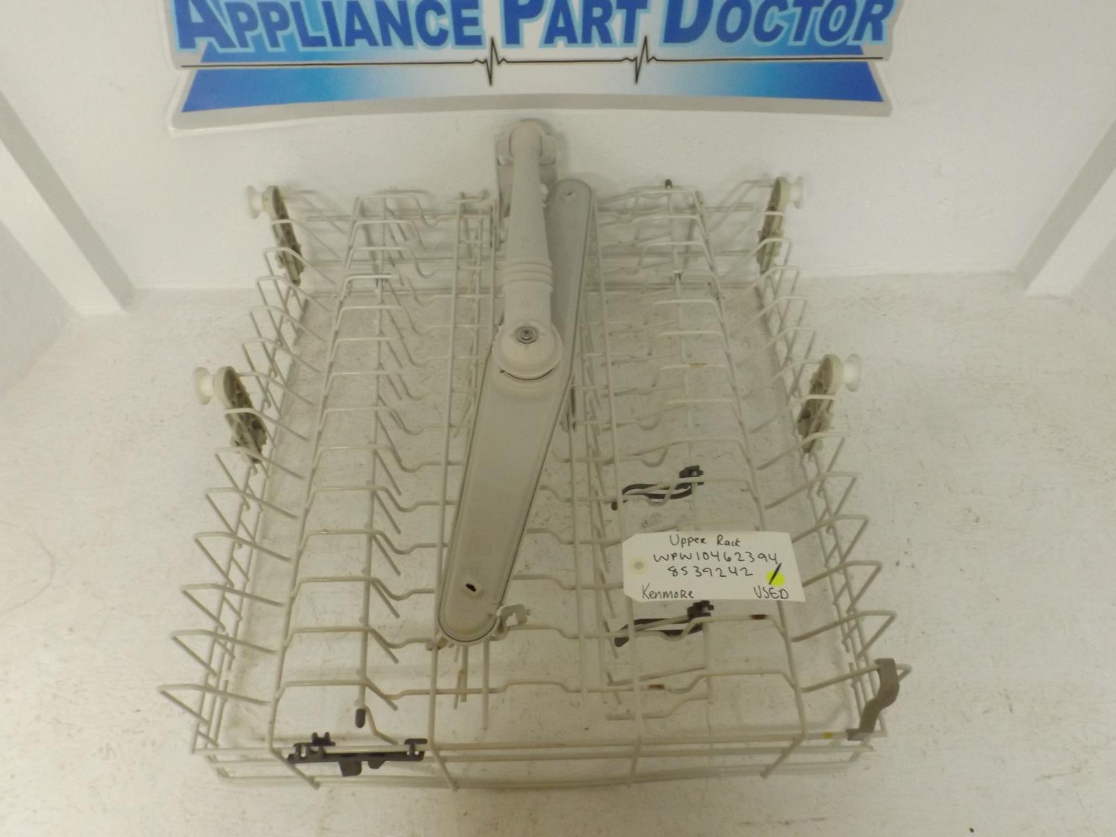 Kenmore Dishwasher Dishrack, Upper WPW10462394 8539242 Used