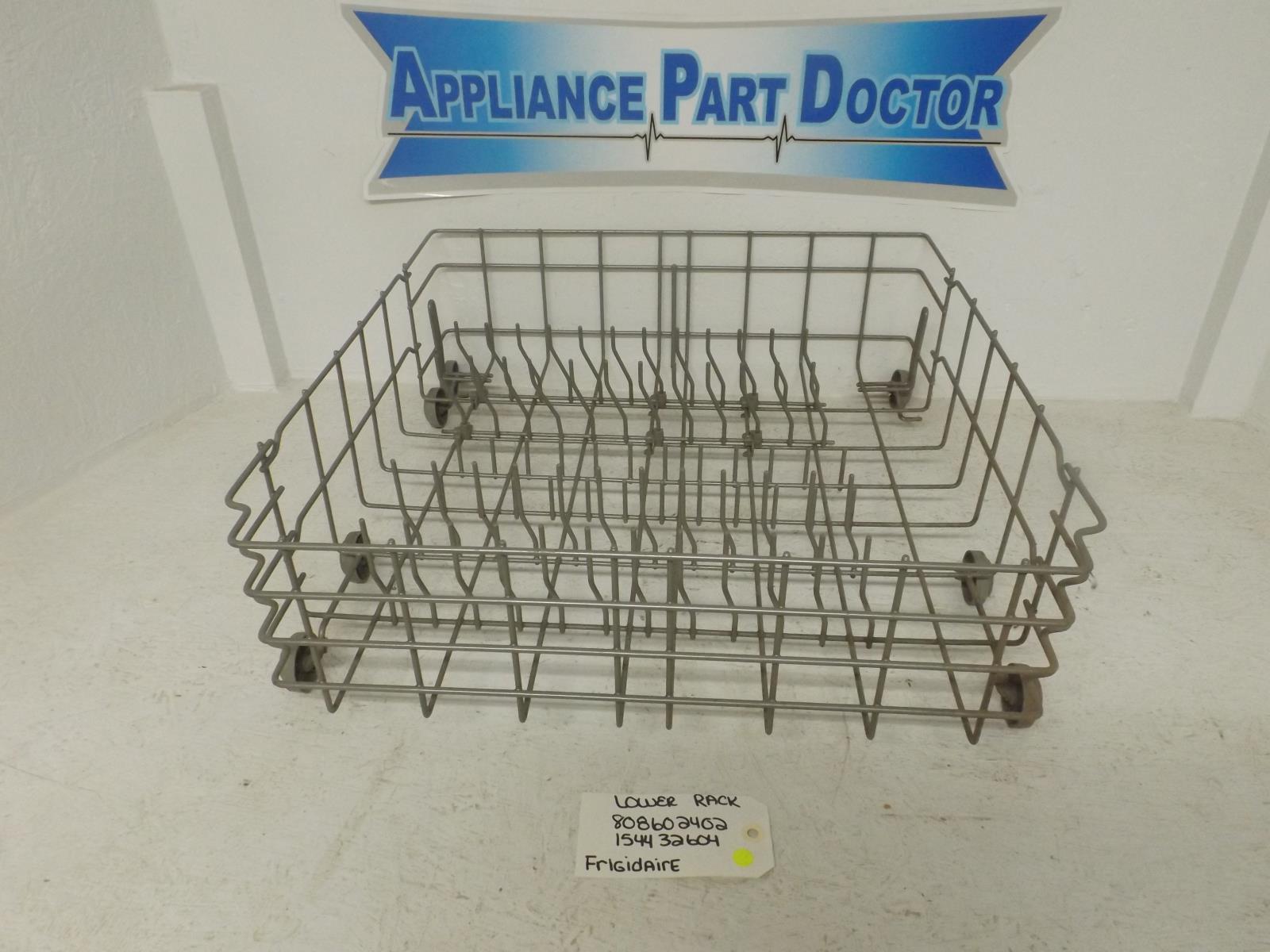 Frigidaire Dishwasher 808602402  154432604 Lower Dish Rack Used