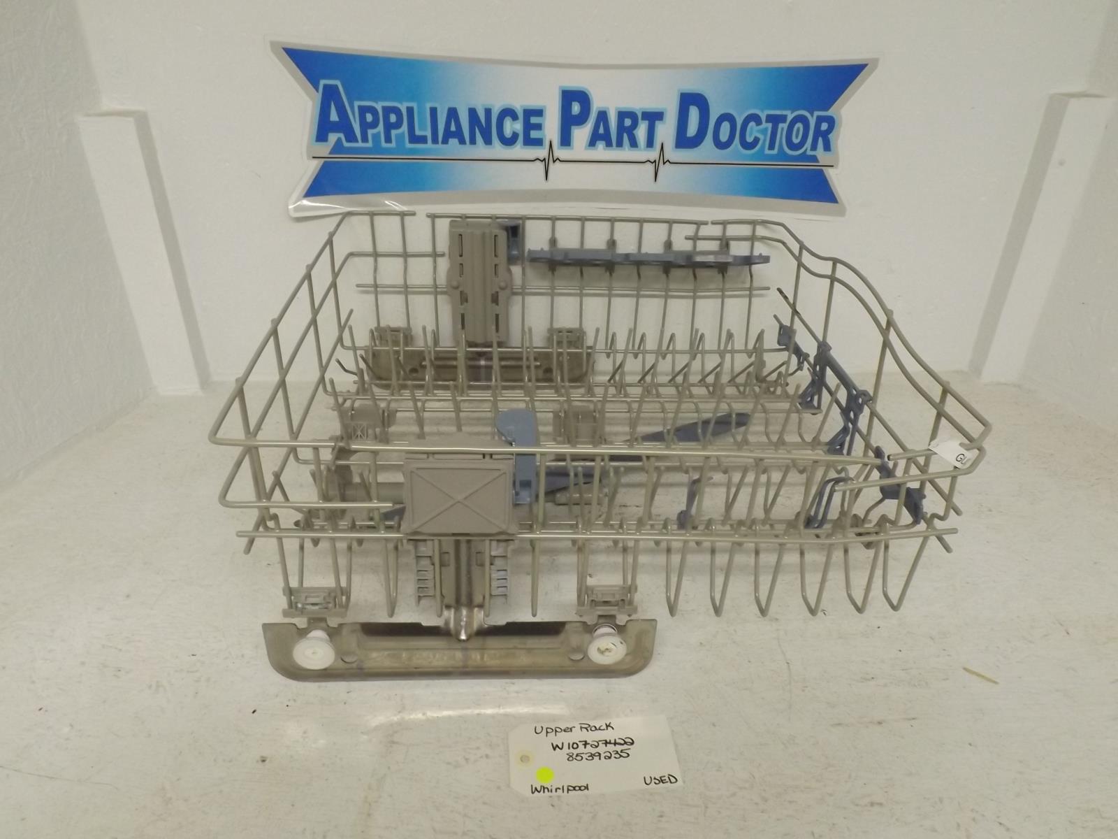 Whirlpool Dishwasher W10727422  8539235 Upper Rack Used