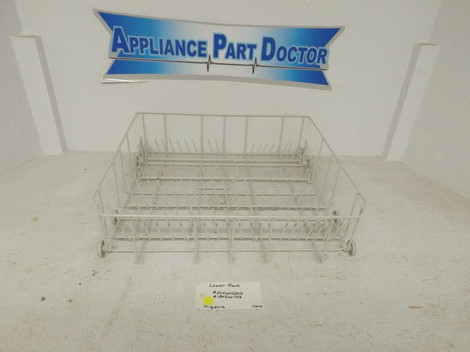 Frigidaire Dishwasher 808602302  154866702 Lower Rack Used