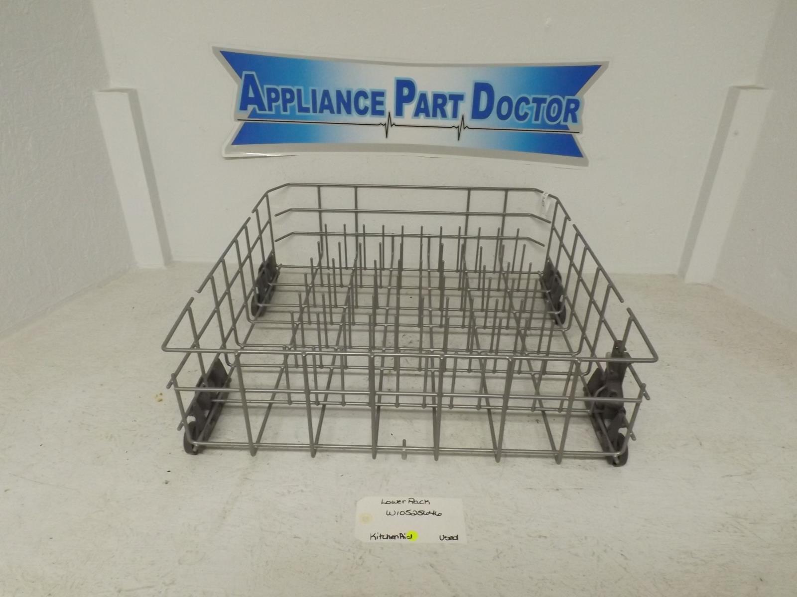 KitchenAid Dishwasher W10525646 Lower Rack Used