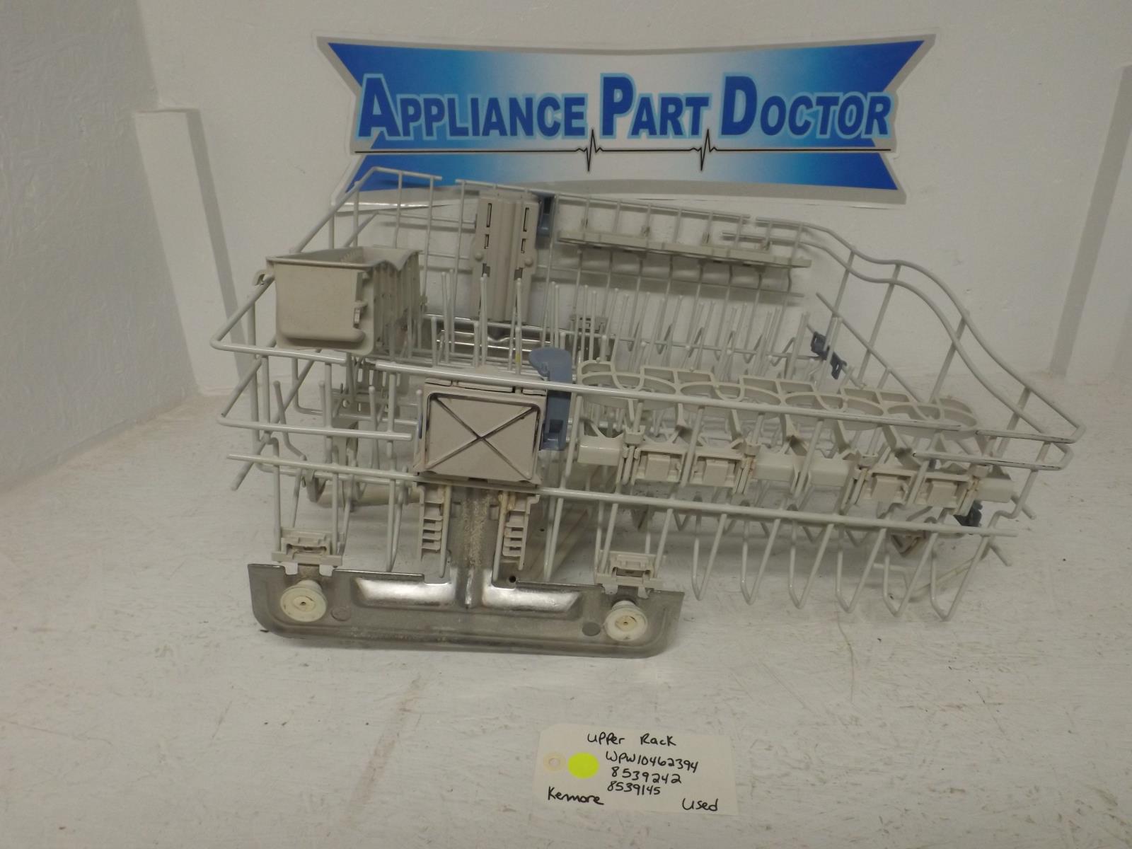 Kenmore Dishwasher WPW10462394  8539242  8539145 Upper Rack Used