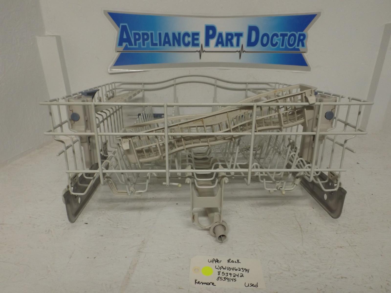 Kenmore Dishwasher WPW10462394  8539242  8539145 Upper Rack Used
