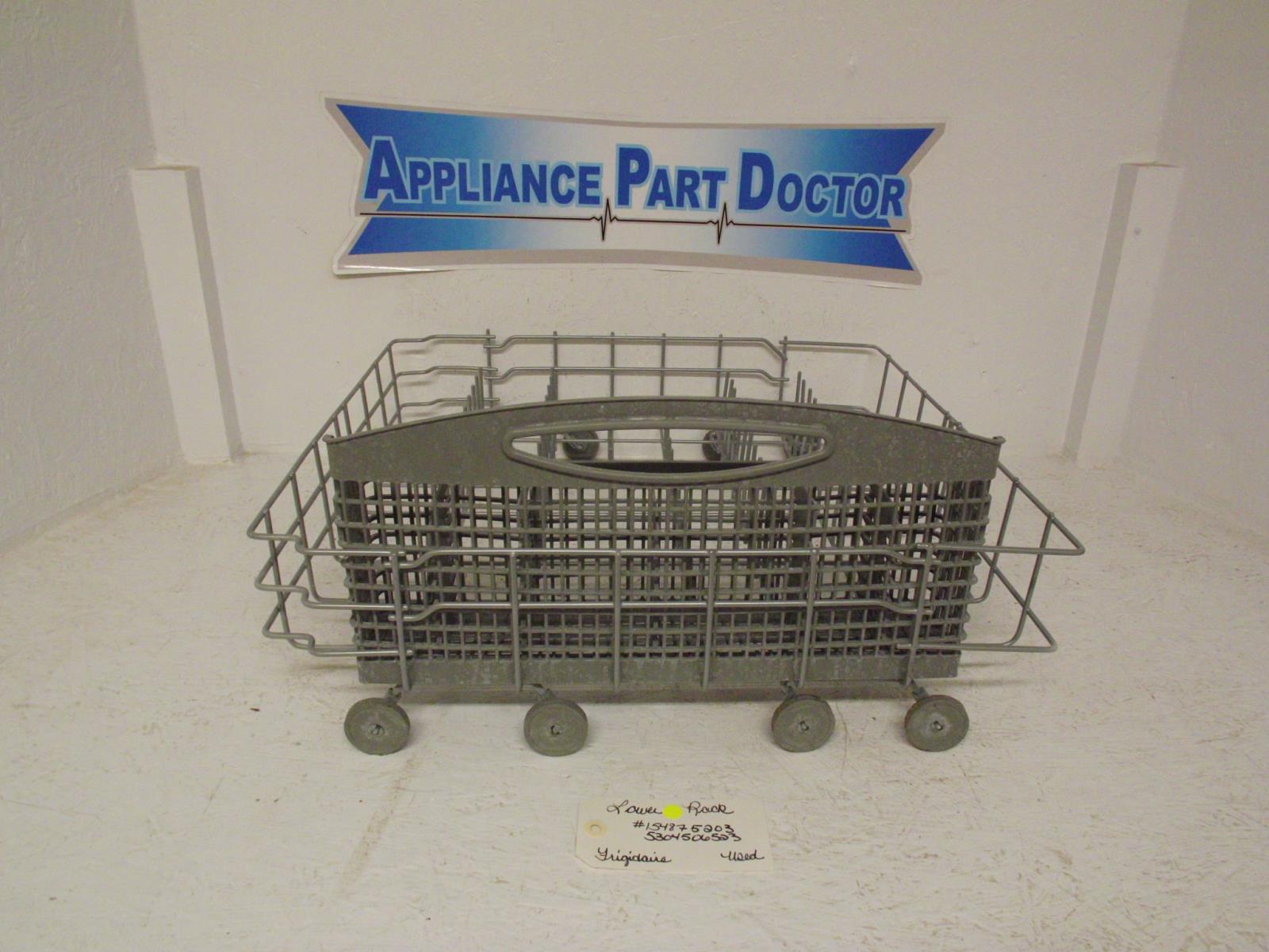 Frigidaire Dishwasher 154875203  5304506523 Lower Rack Used