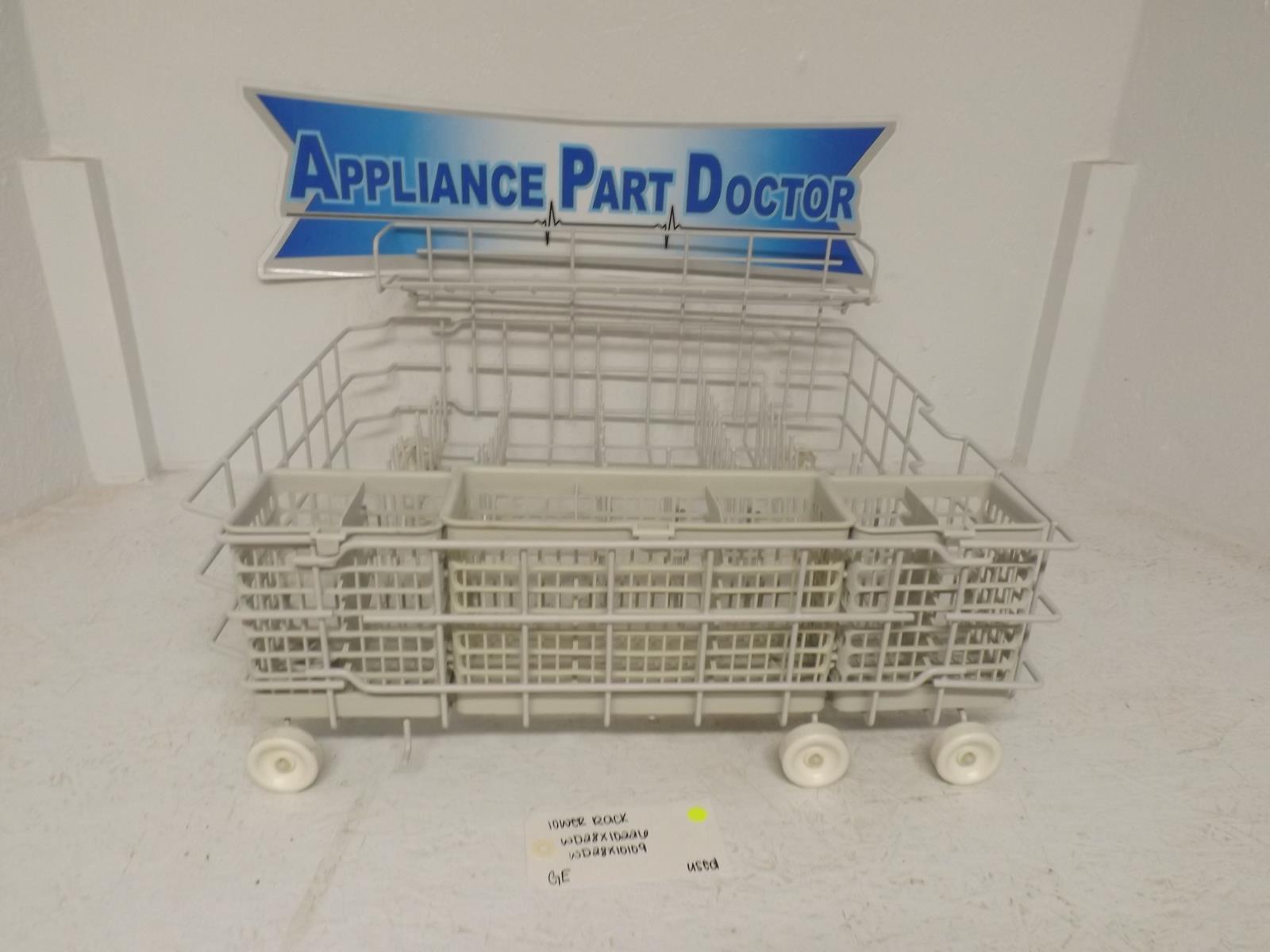 GE Dishwasher WD28X10226  WD28X10109 Lower Rack Used
