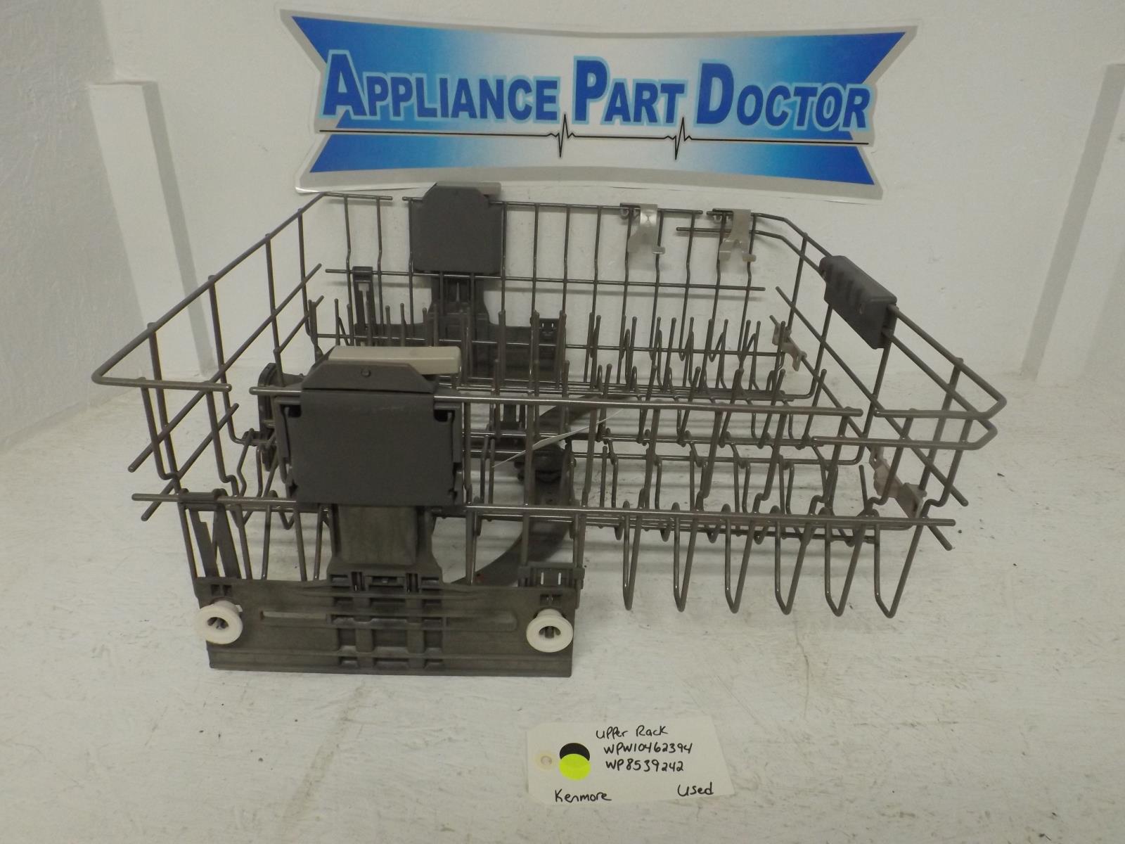 Kenmore Dishwasher WPW10462394  WP8539242 Upper Rack Used