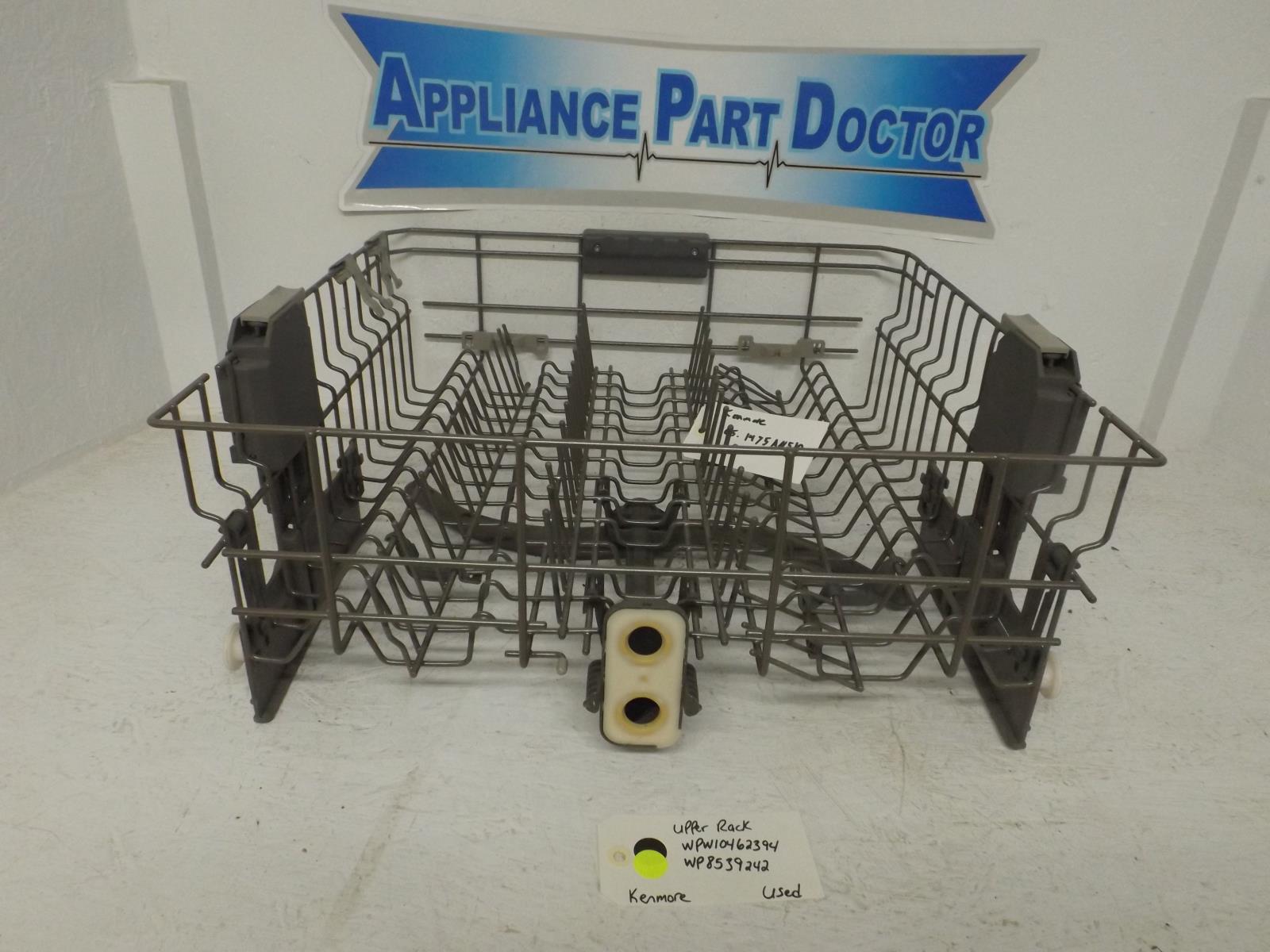 Kenmore Dishwasher WPW10462394  WP8539242 Upper Rack Used