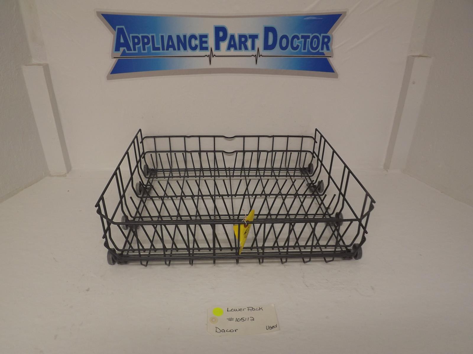 Dacor Dishwasher 105112 DD81-03677A Lower Rack Used